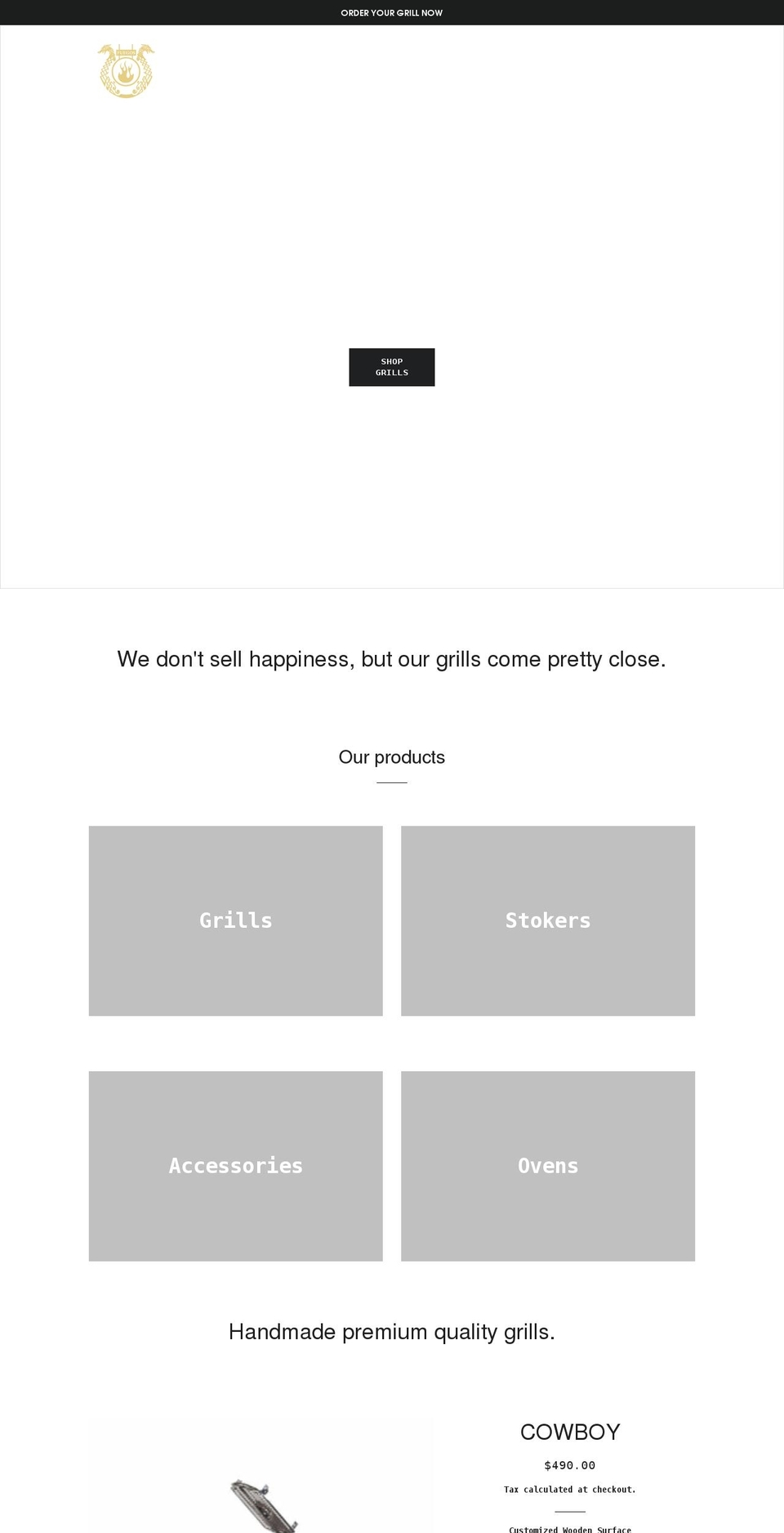 fuegostx.com shopify website screenshot