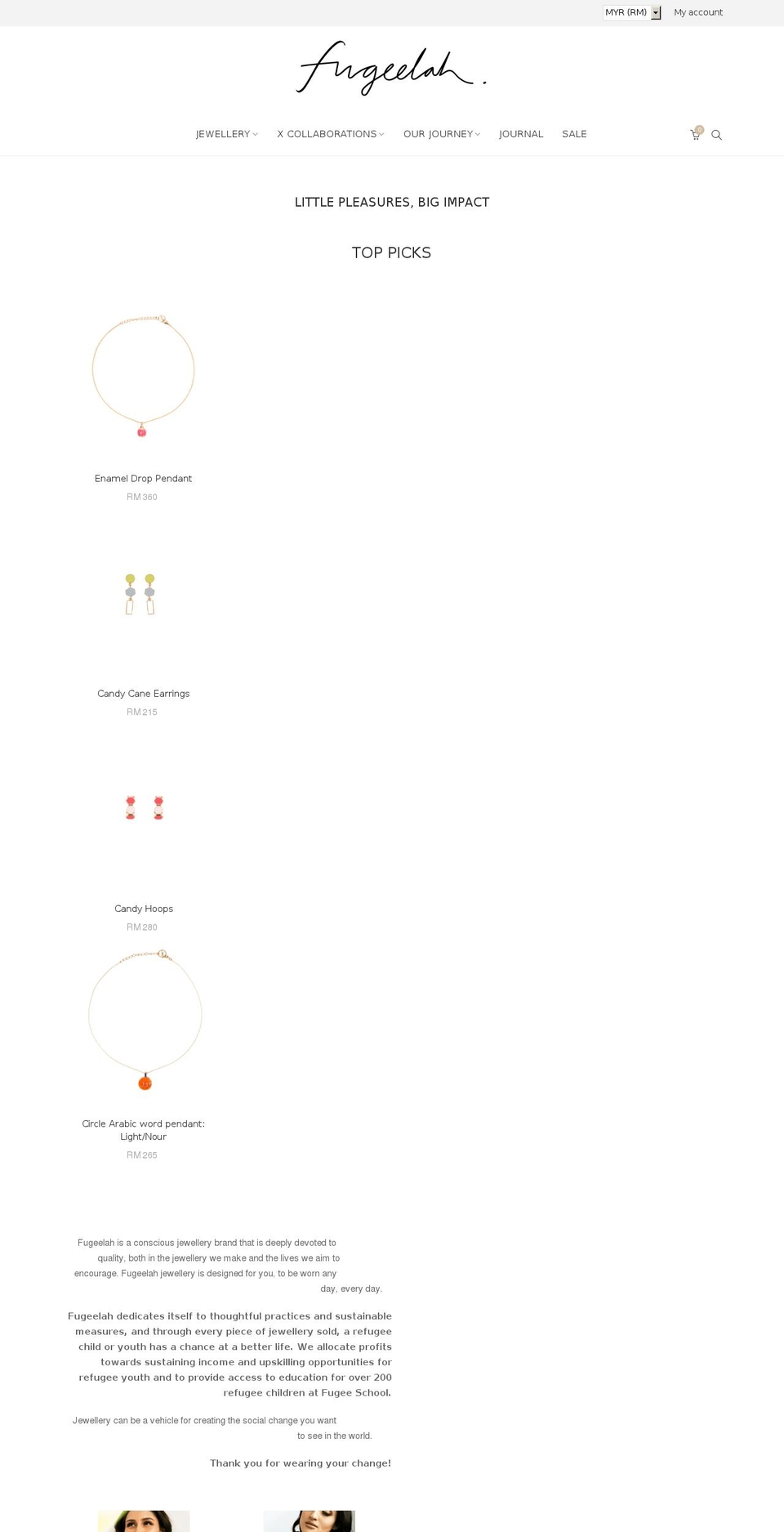 fugeelah.com — Shopify storefront screenshot