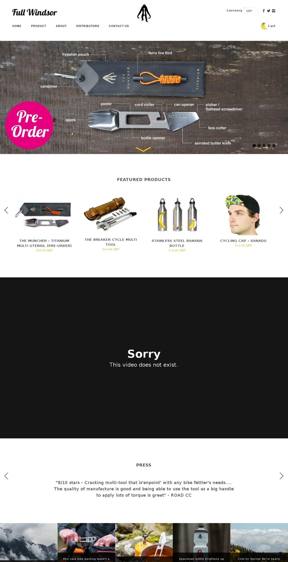 full-windsorshop.com shopify website screenshot