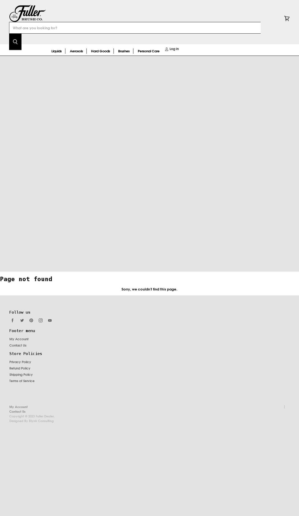 fullerdealernet.com shopify website screenshot
