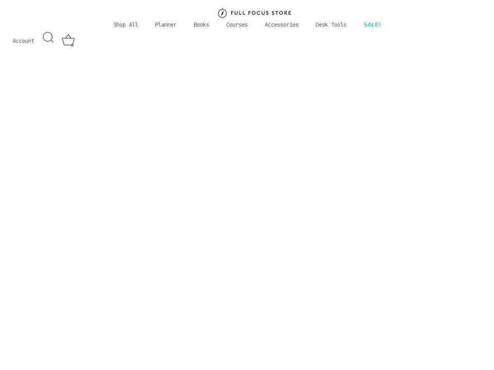 fullfocusstore.com — Shopify storefront screenshot