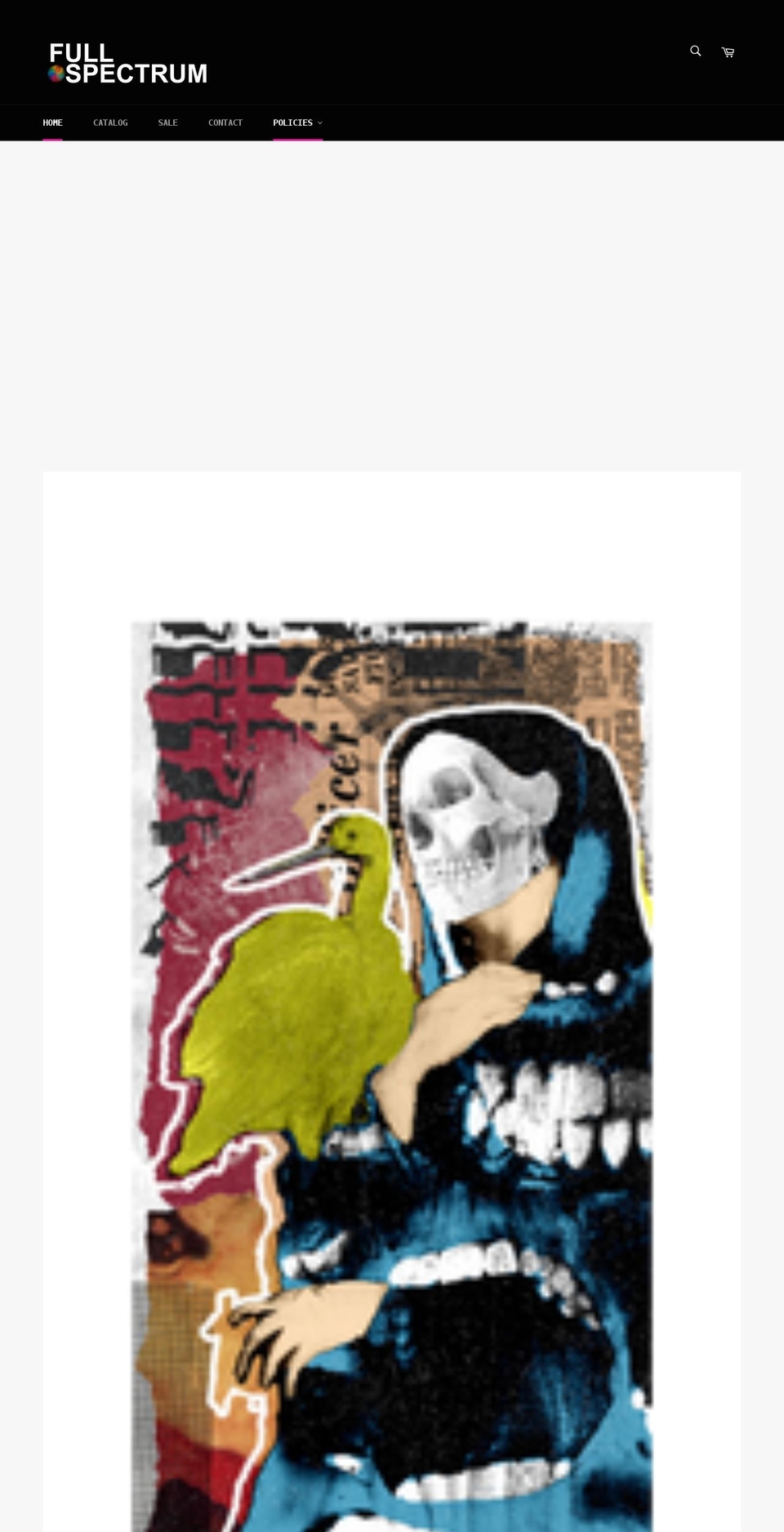 fullspectrumproject.com shopify website screenshot