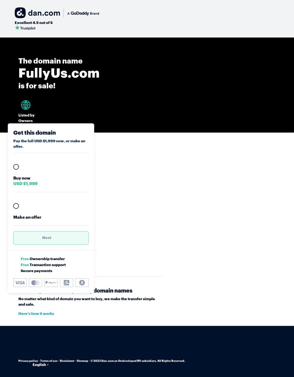 fullyus.com — Shopify storefront screenshot