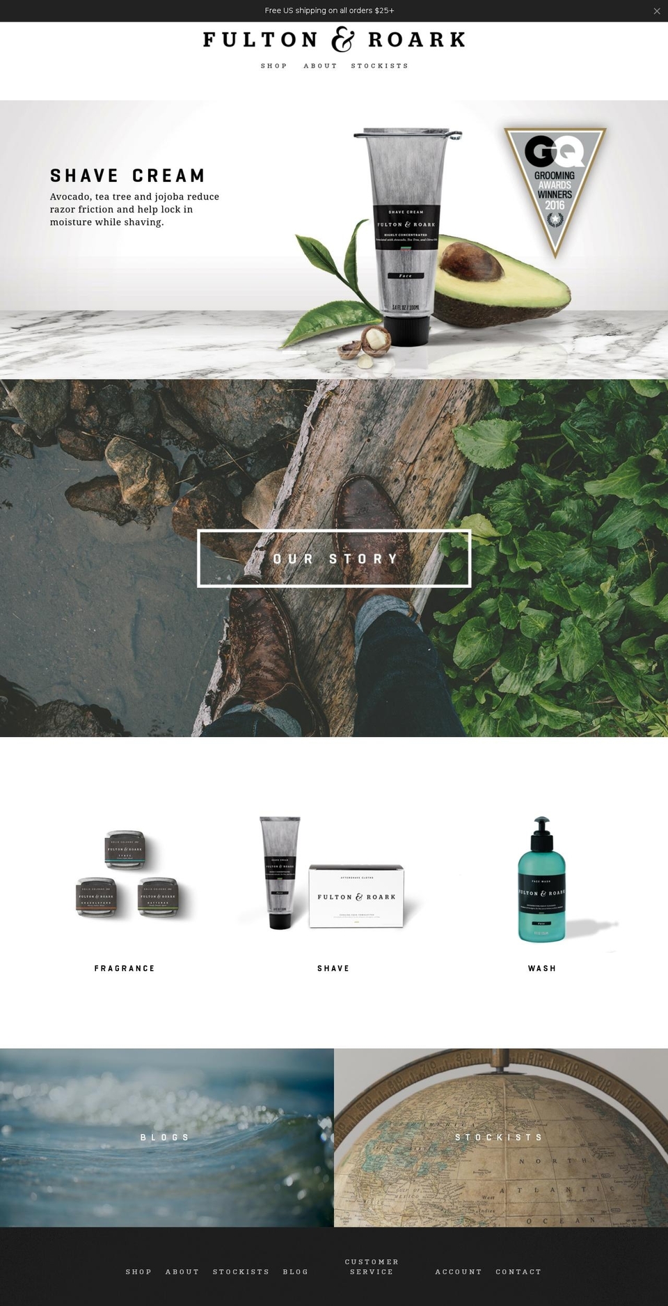 Fulton \u0026 Roark Custom (MC V1.2 - Bold RO) Shopify theme site example fultonandroark.com