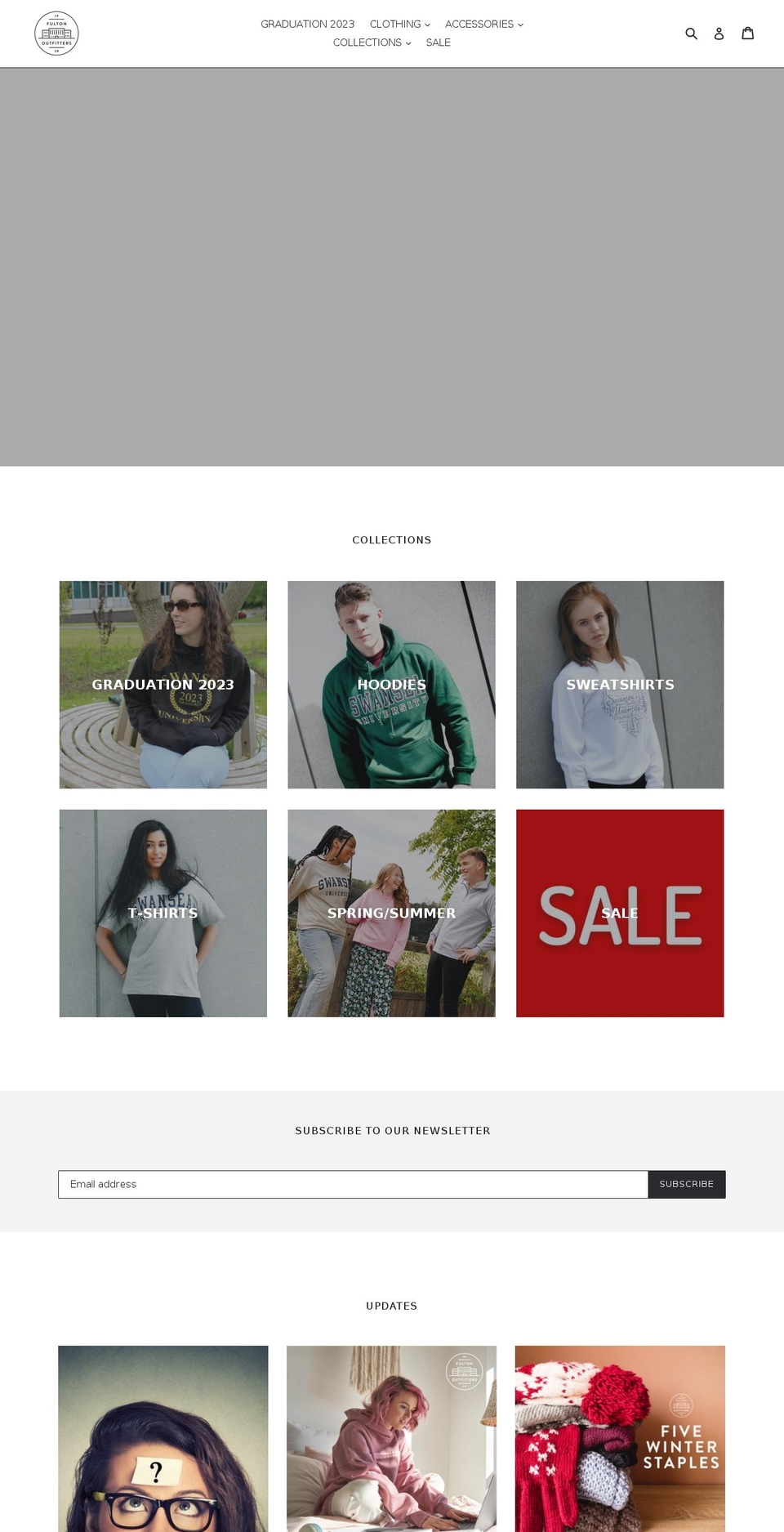 fultonoutfitters.co.uk shopify website screenshot