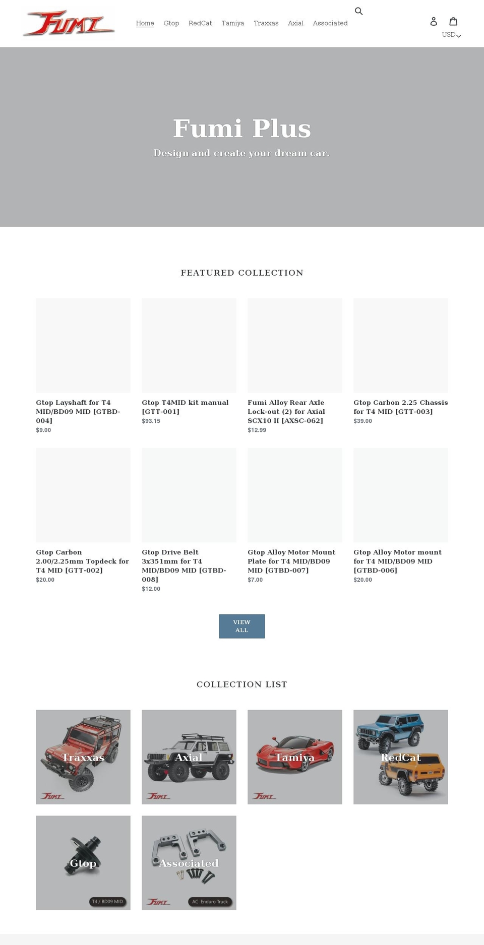 fumi-plus.com shopify website screenshot