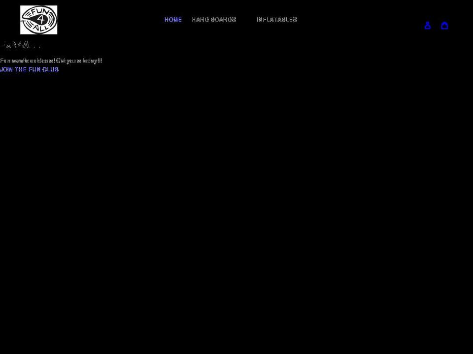 fun4allsup.com shopify website screenshot