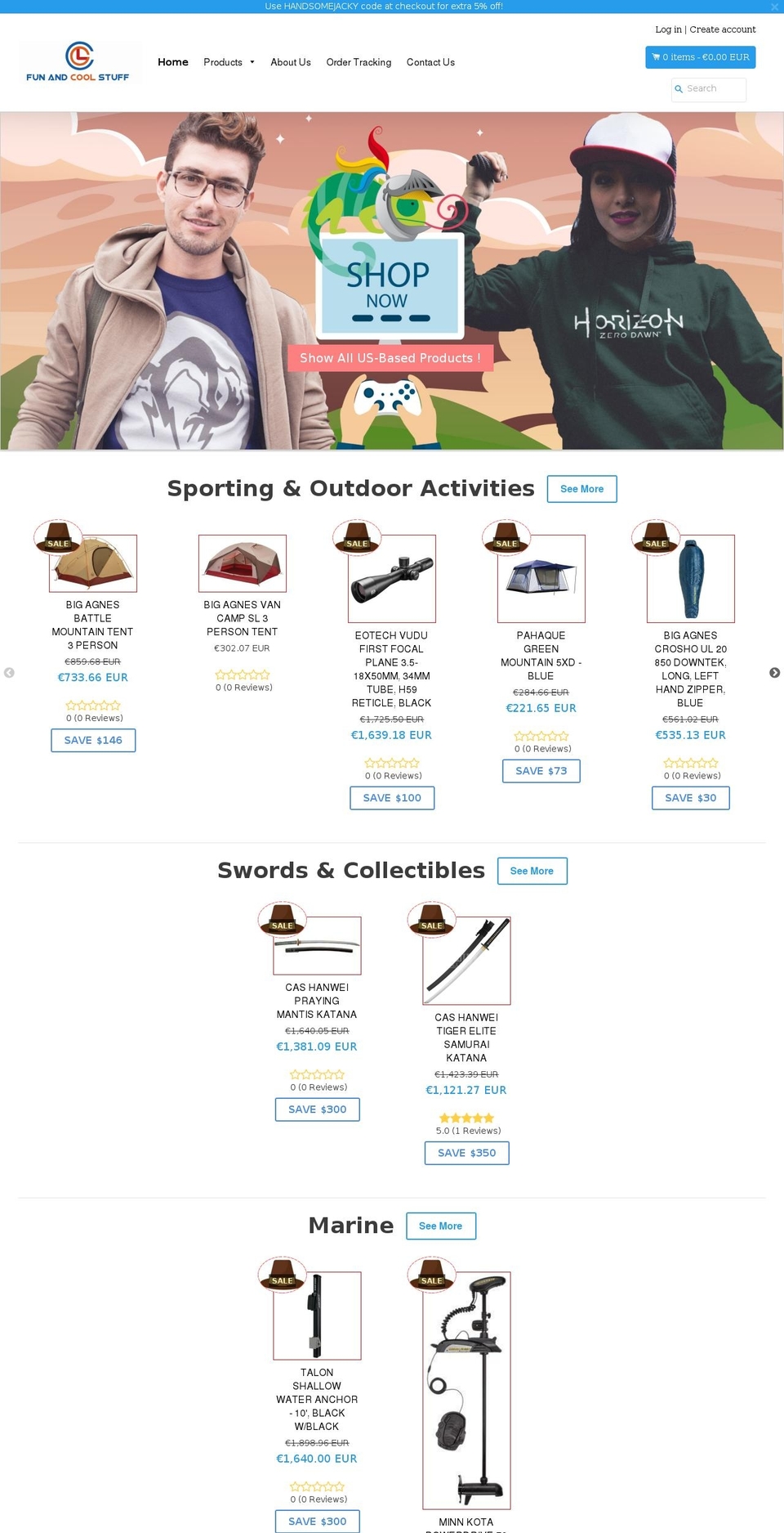 rs-sales-theme-2-1-master Shopify theme site example funandcoolstuff.com