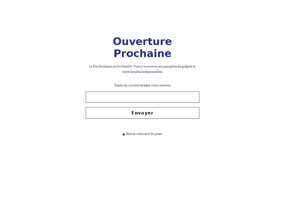 fastlane-1-1-active Shopify theme site example funboutique.fr