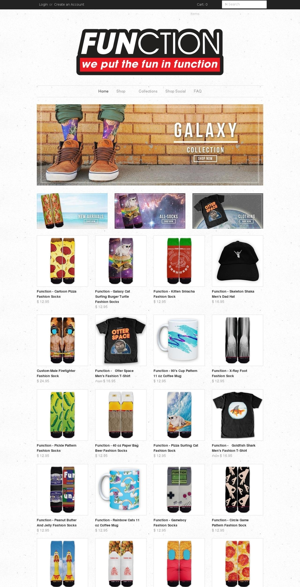 functionbrand.com — Shopify storefront screenshot