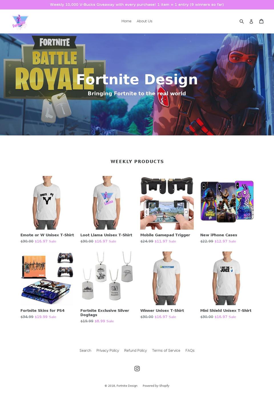 fundamentalequipment.com — Shopify storefront screenshot