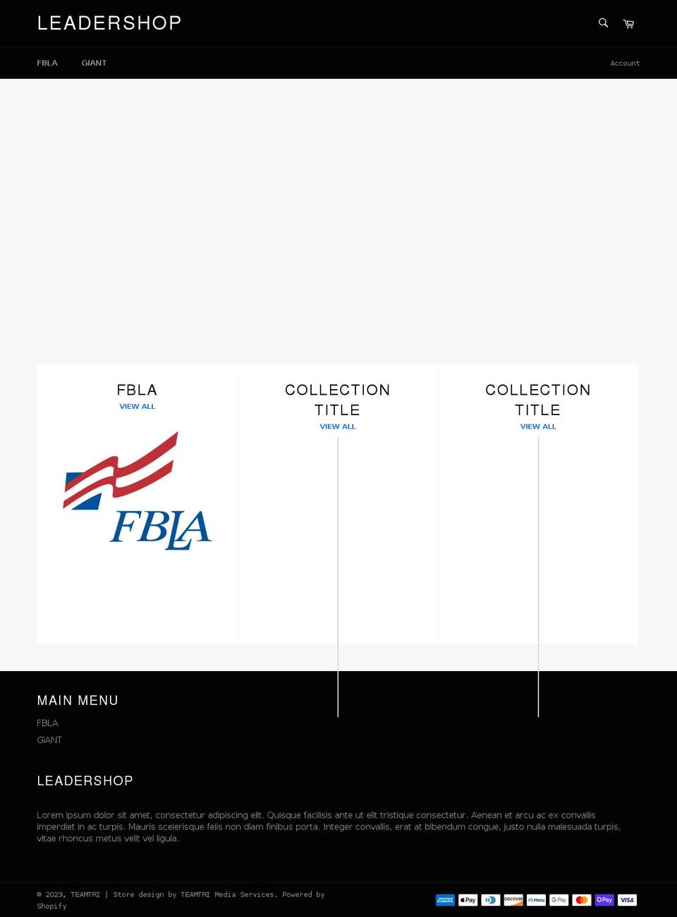 fundthefuture.org shopify website screenshot