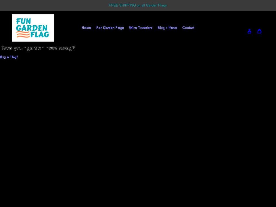 fungardenflag.com shopify website screenshot
