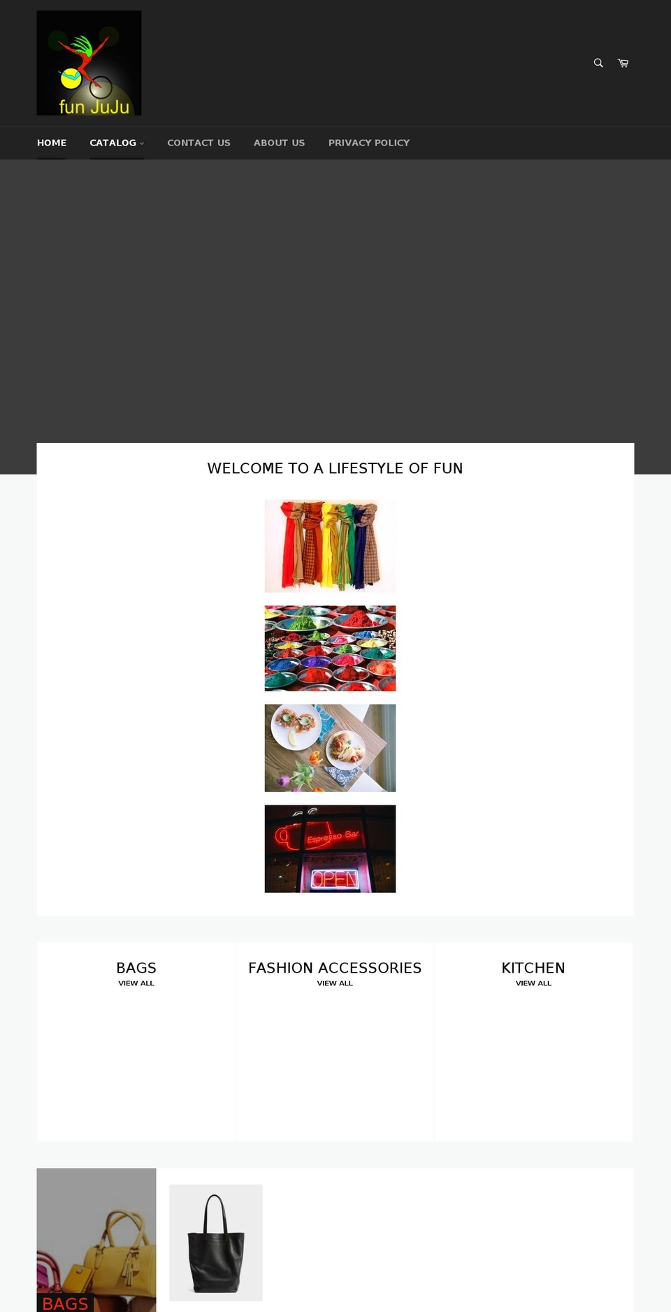 funjuju.com — Shopify storefront screenshot