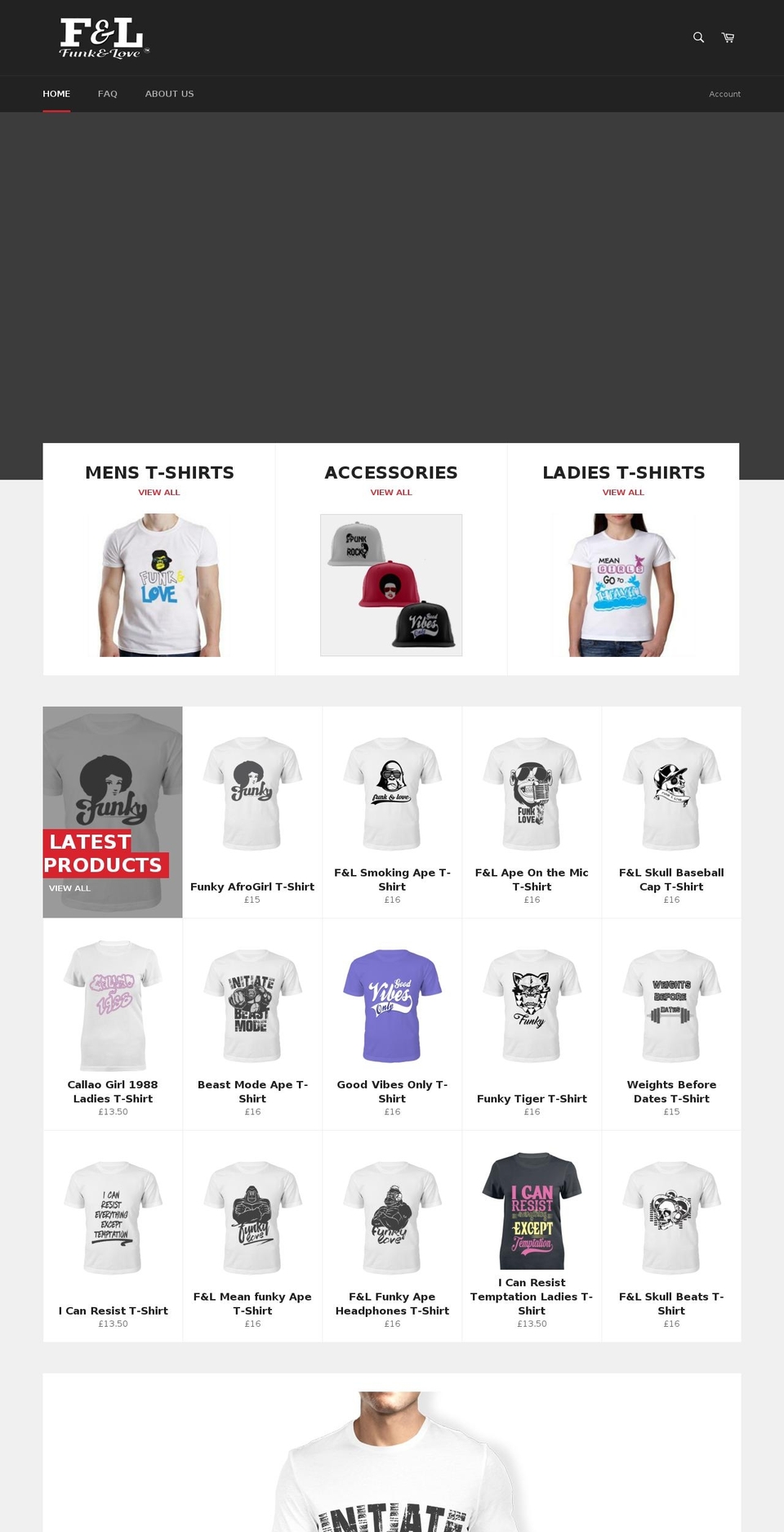funkandlove.com — Shopify storefront screenshot