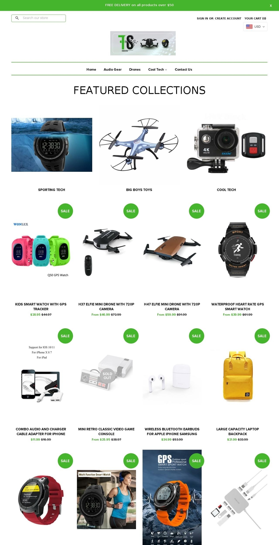 funkdasync.com — Shopify storefront screenshot