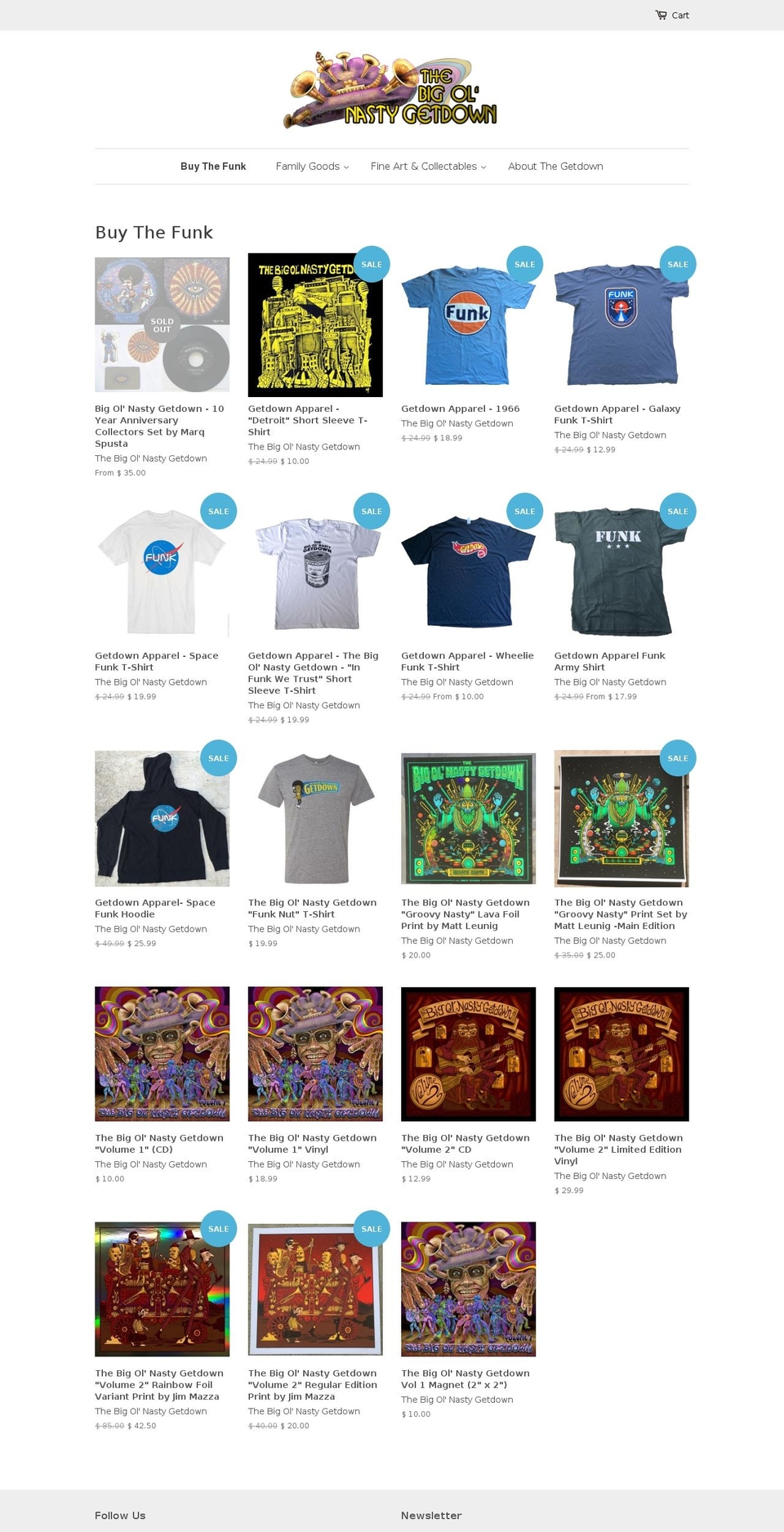 funkdotcom.com — Shopify storefront screenshot