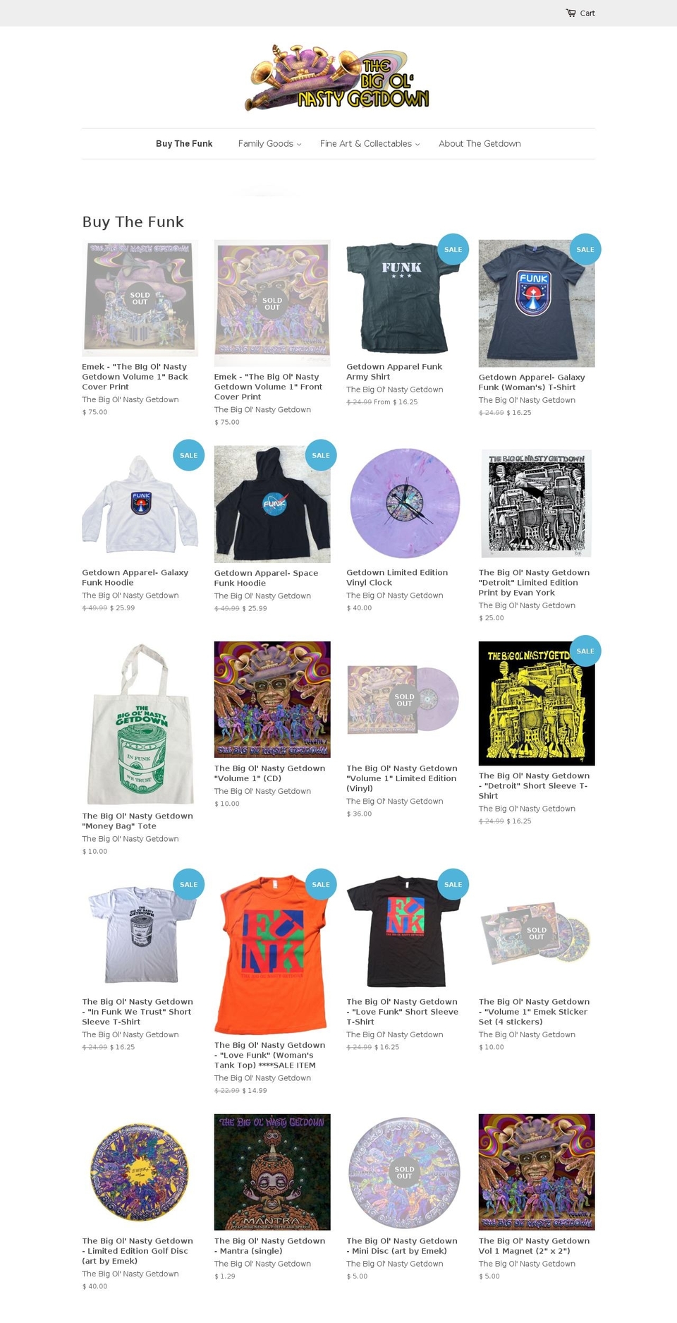 funkfacts.com shopify website screenshot