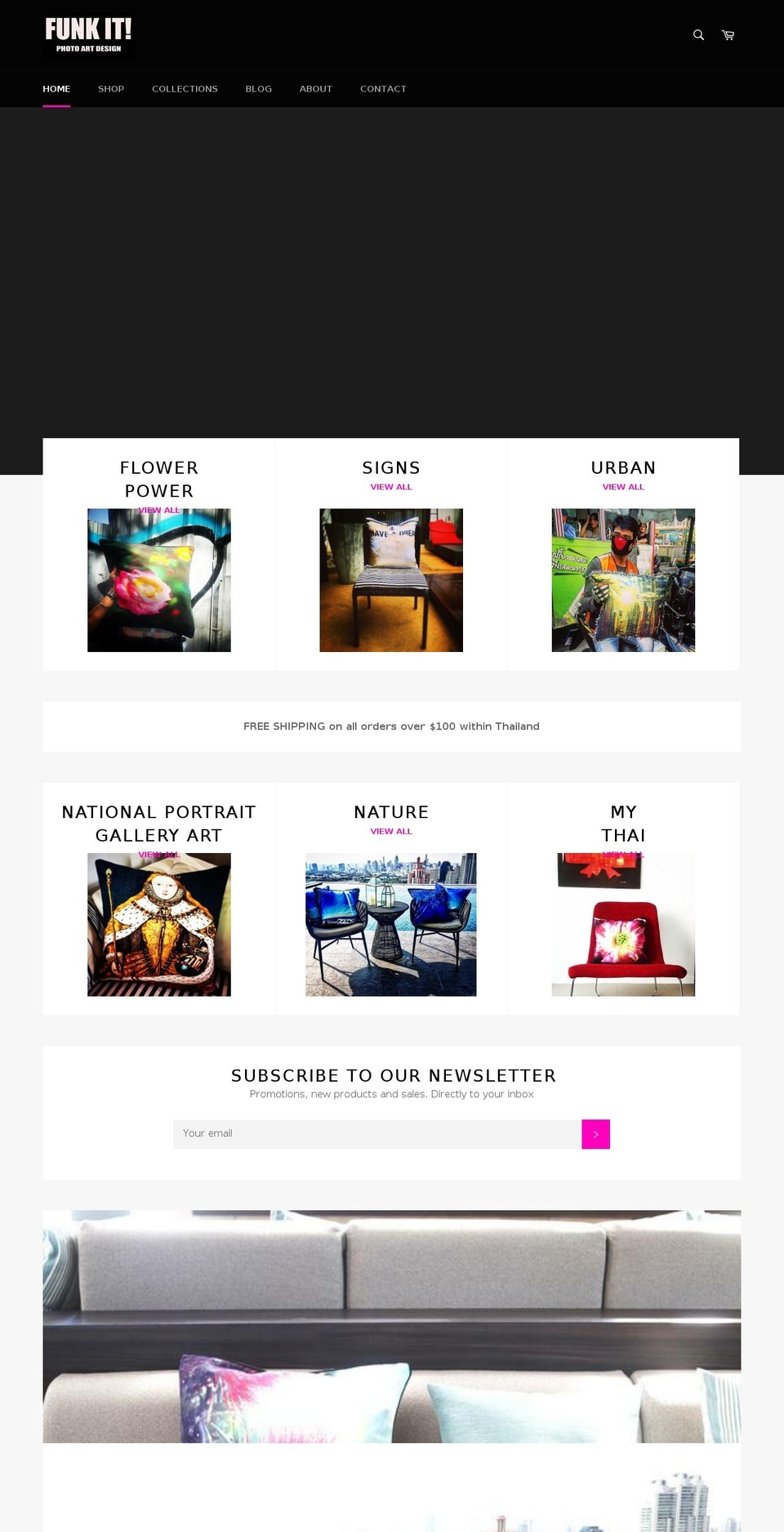 funkitdesigns.com — Shopify storefront screenshot