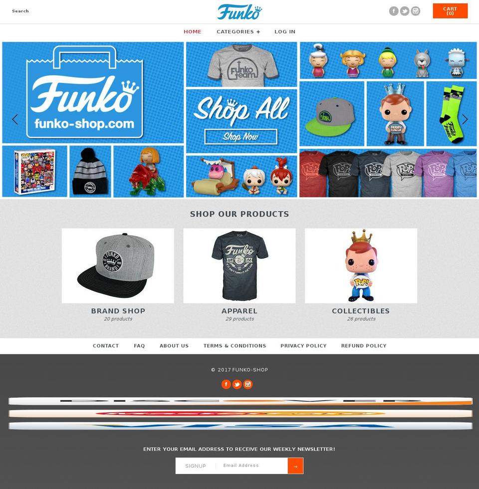 FUNKO SHOP [Plus] Collectibles Limit Shopify theme site example funkoshop.com