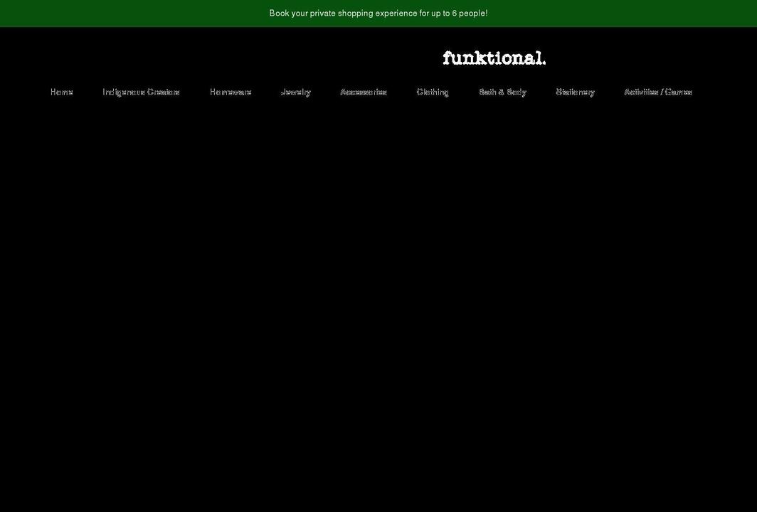 funktional.ca shopify website screenshot