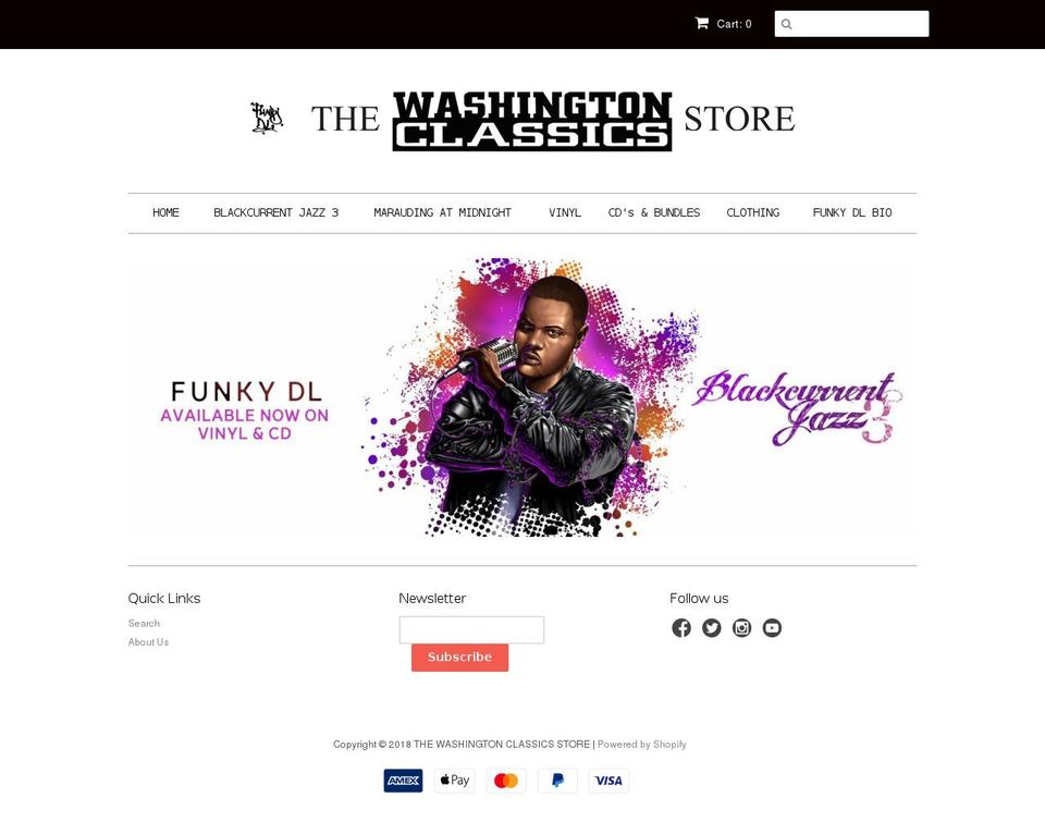 funkydl.com — Shopify storefront screenshot
