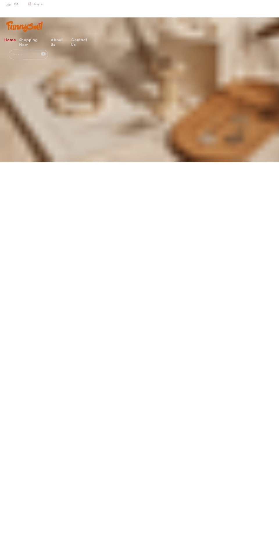 funnysmil.com shopify website screenshot
