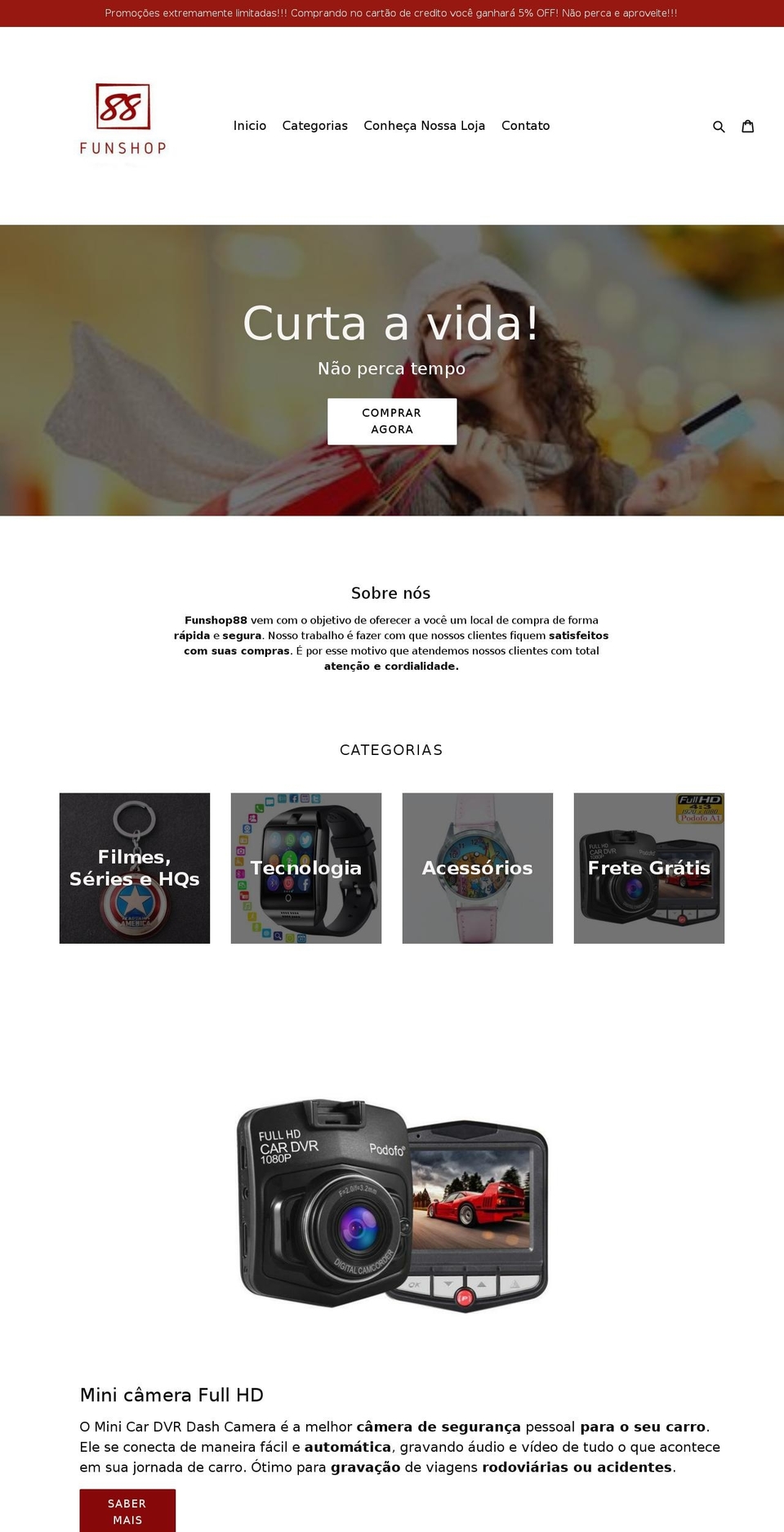 funshop88.com — Shopify storefront screenshot