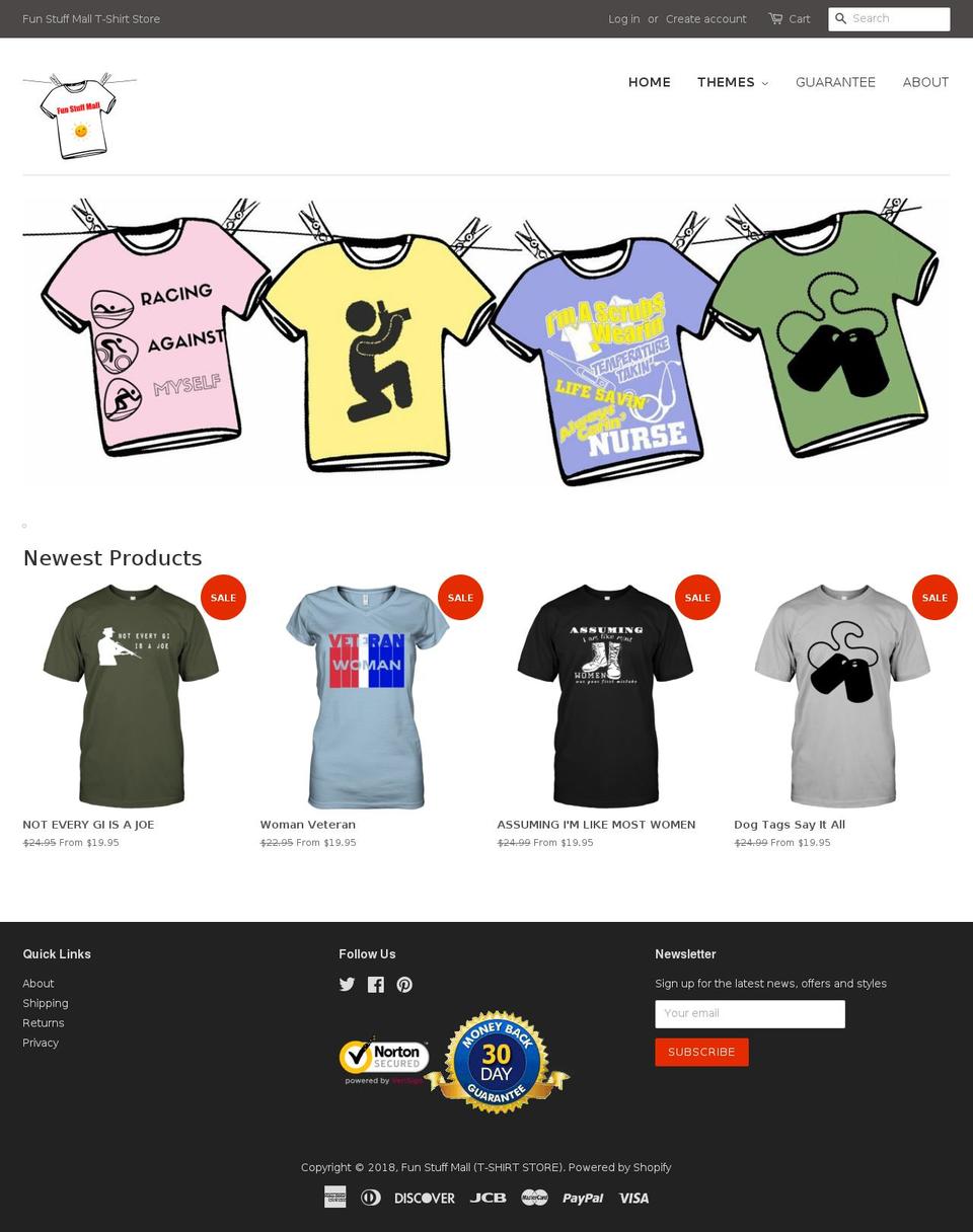 funstuffmall.com — Shopify storefront screenshot