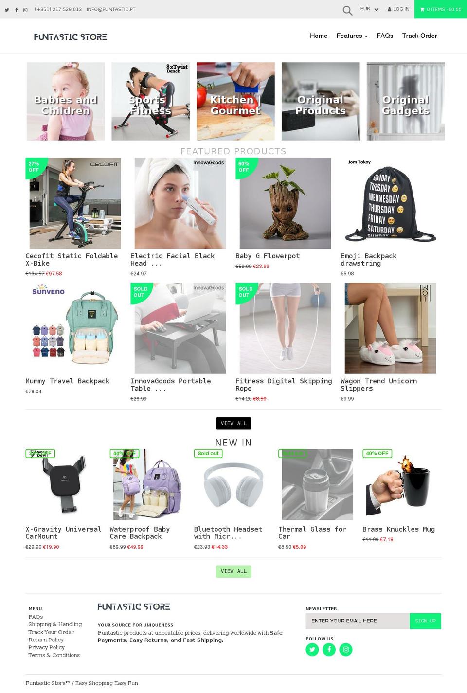 funtastic.pt V1 Shopify theme site example funtasticstore.com