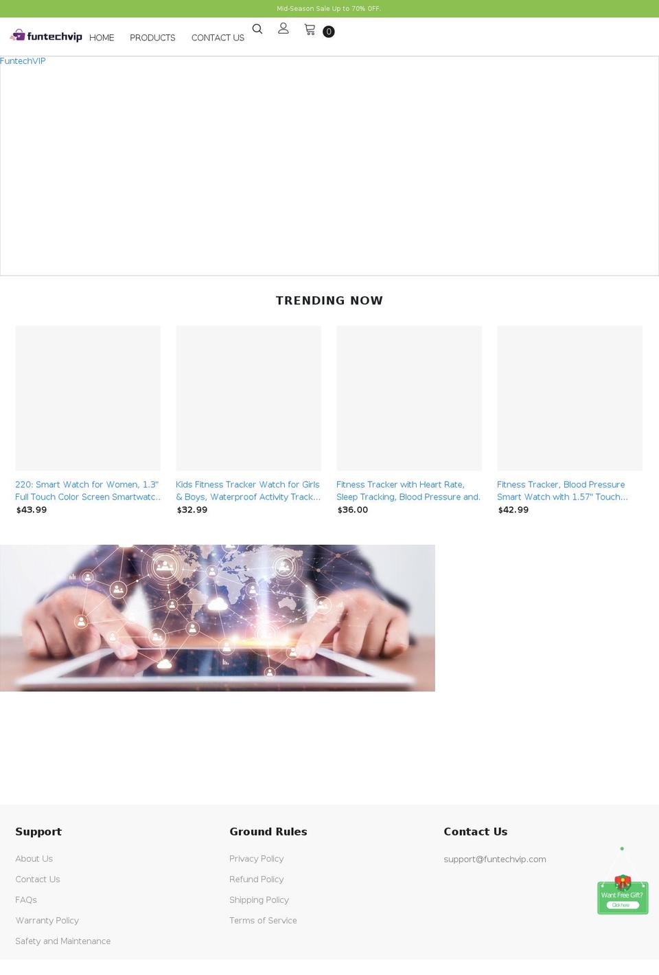 funtechvip.com shopify website screenshot