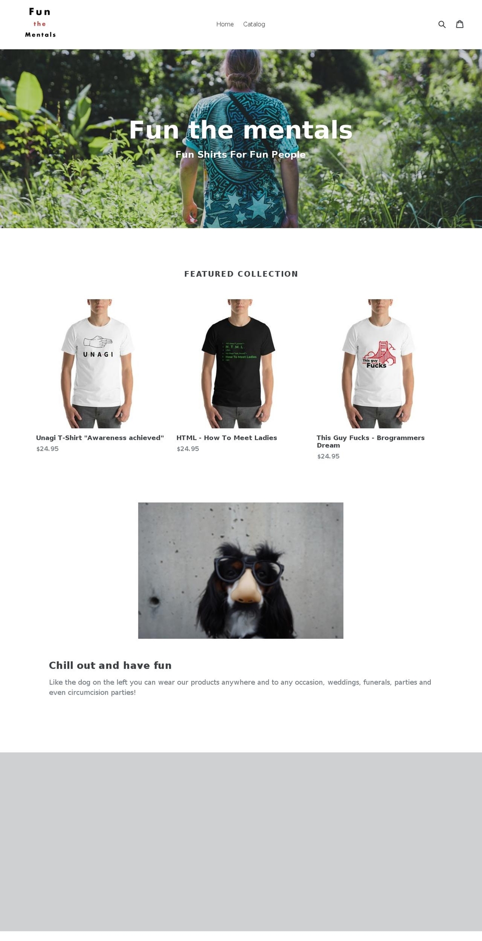 funthementals.com — Shopify storefront screenshot