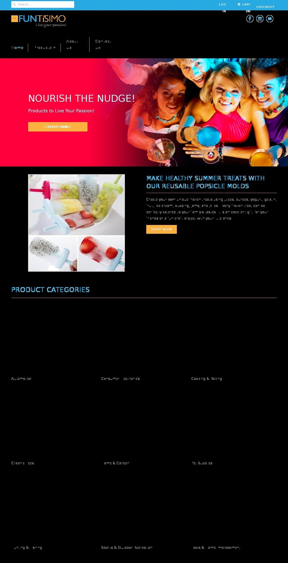 funtisimo.com — Shopify storefront screenshot