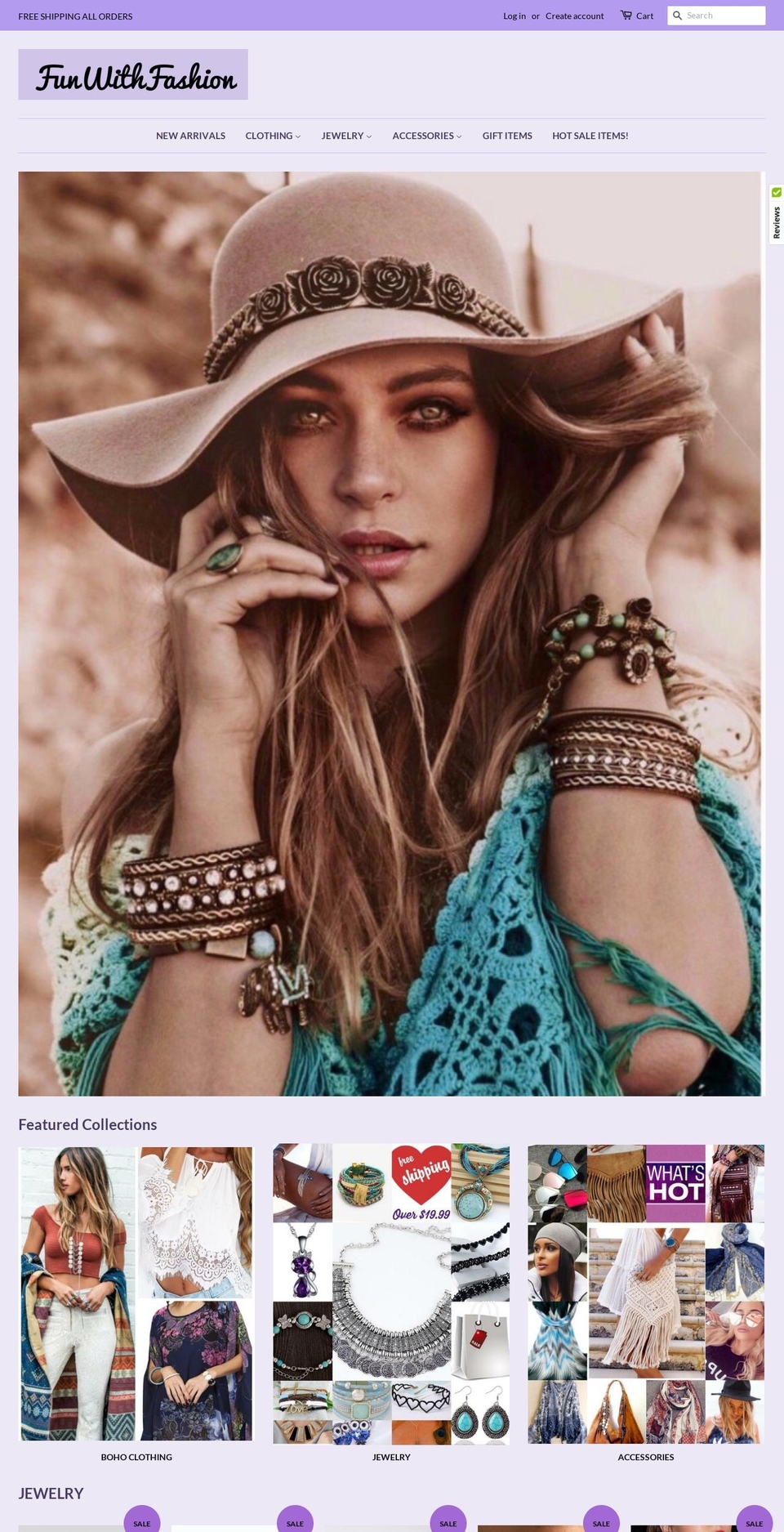 funwithfashion.com shopify website screenshot