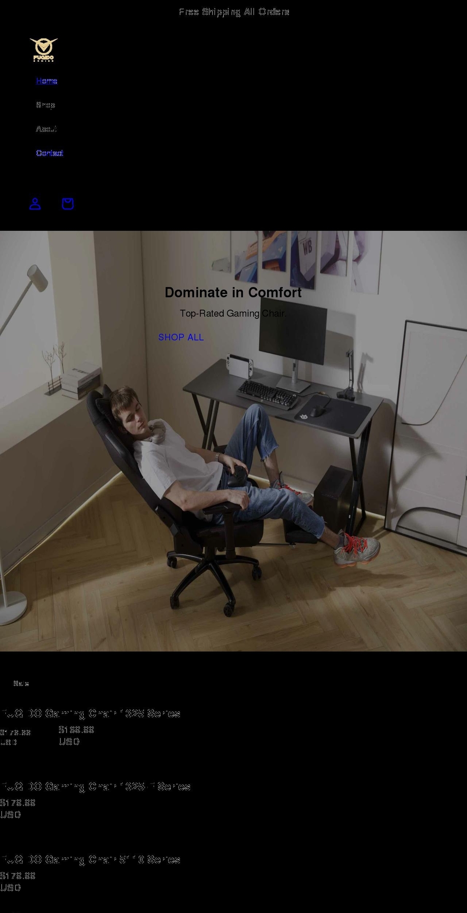 fuqidochair.com shopify website screenshot