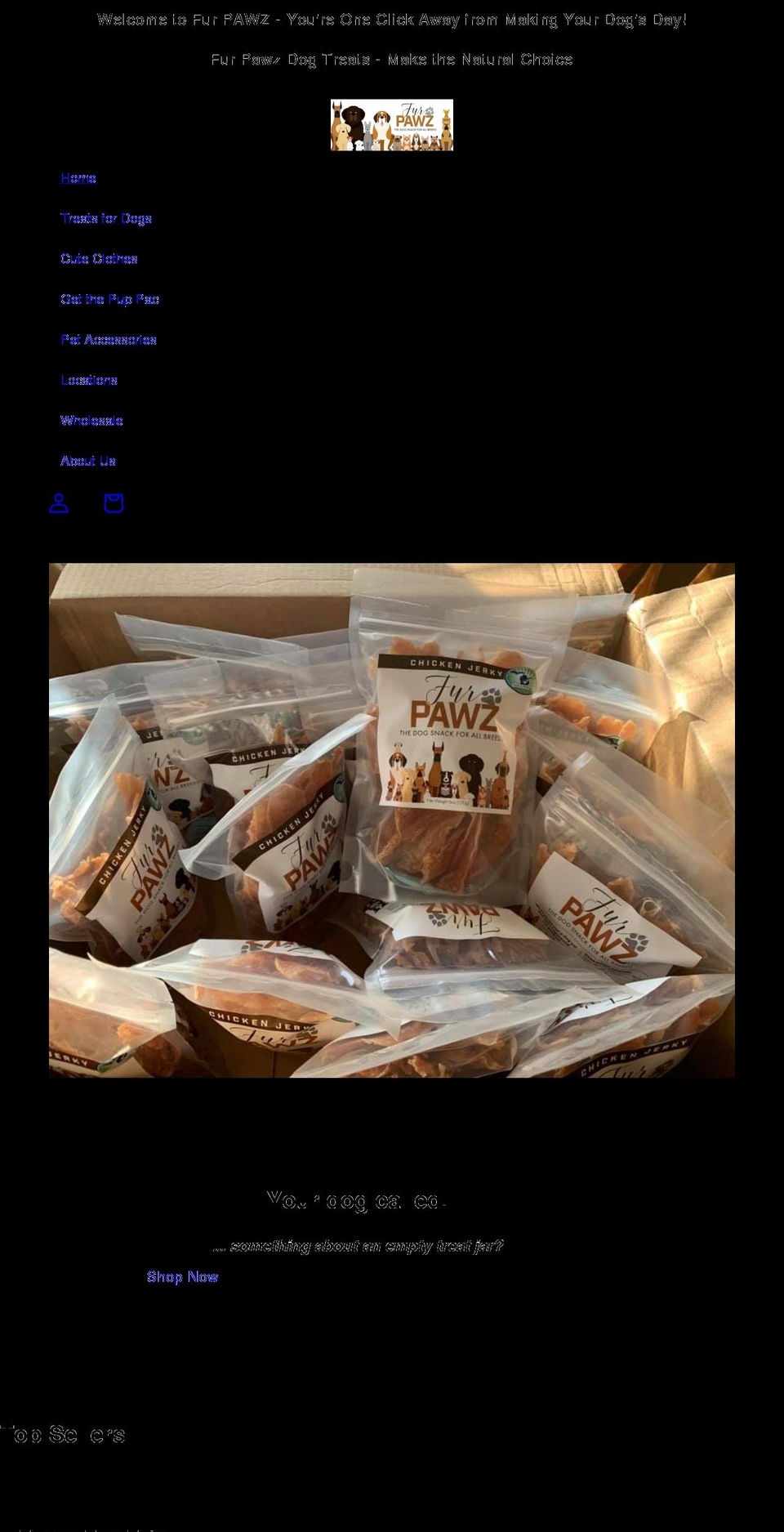 fur-pawz.com shopify website screenshot