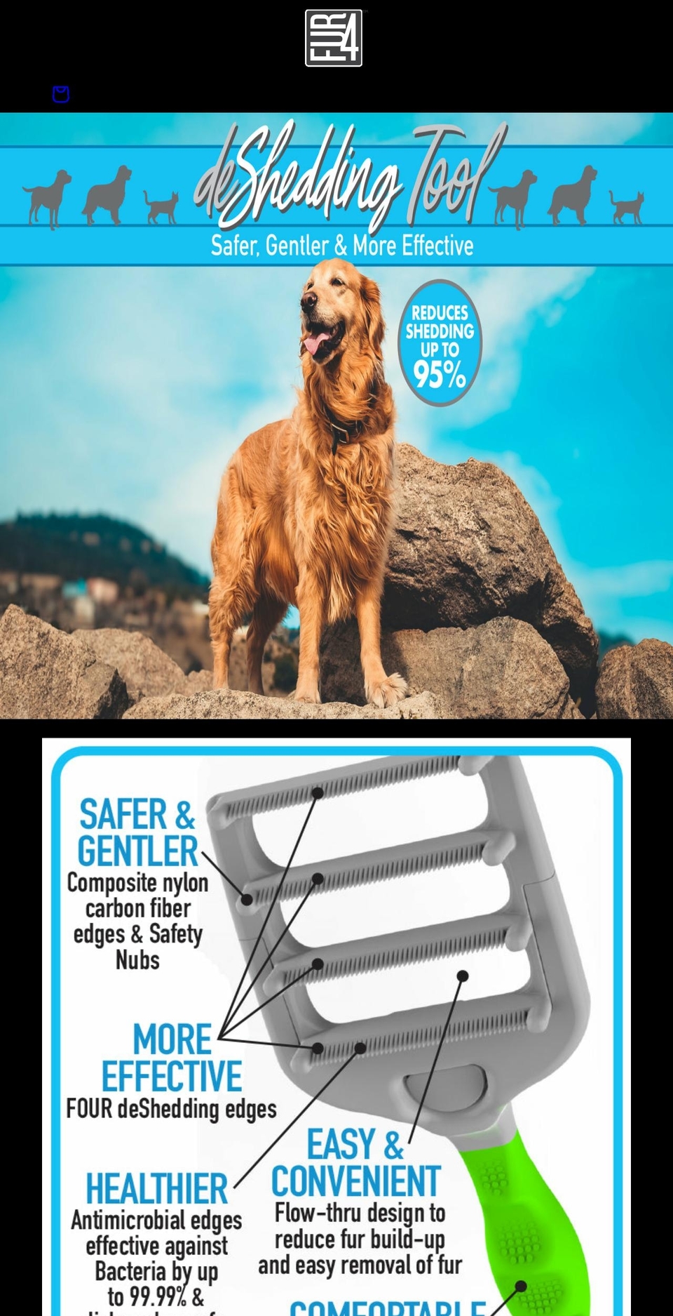 fur4.com shopify website screenshot