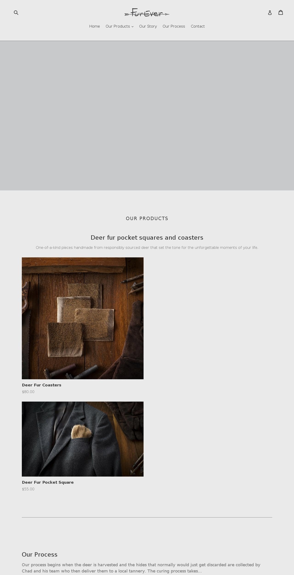 fureversc.com — Shopify storefront screenshot