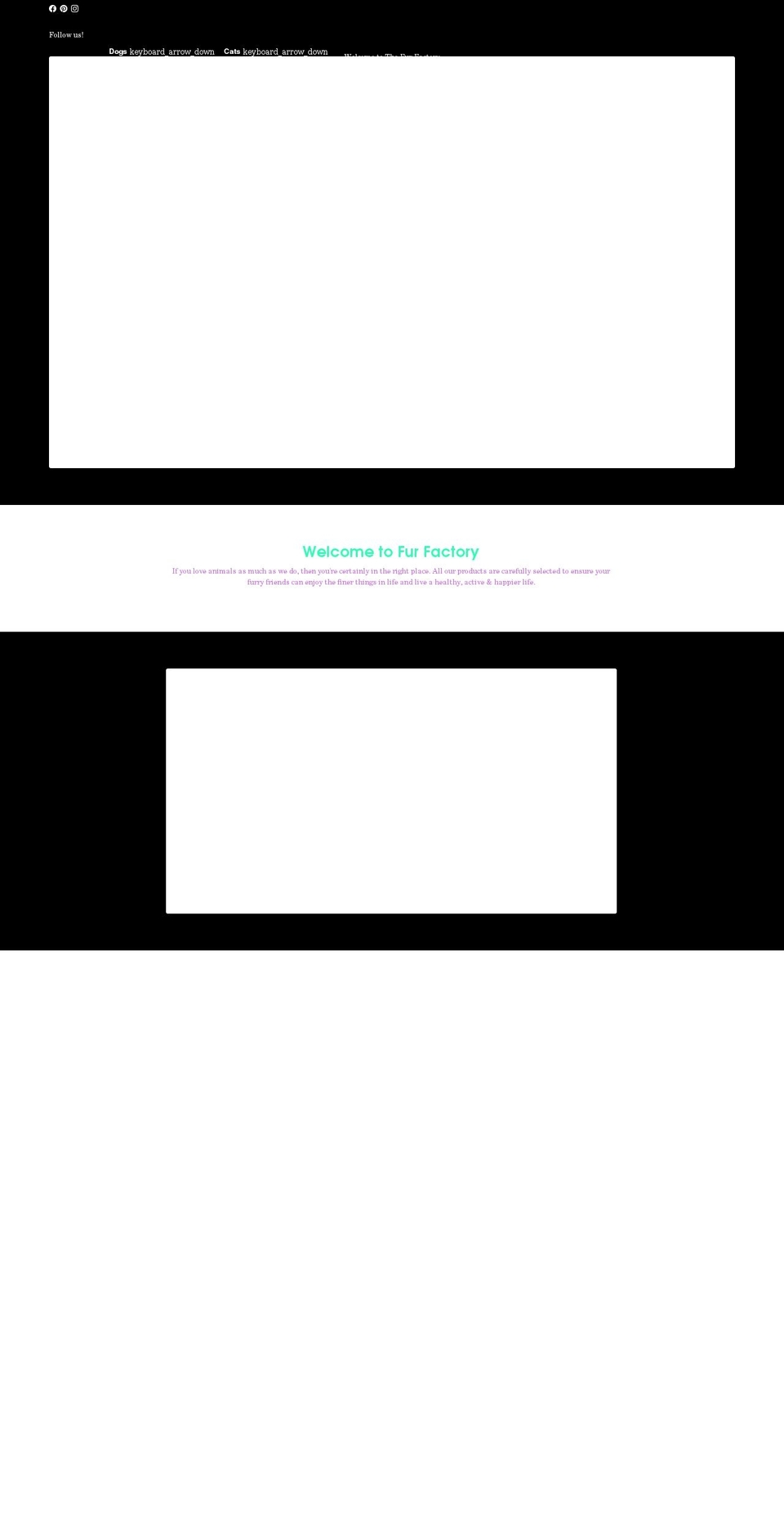 furfactory.co.uk shopify website screenshot