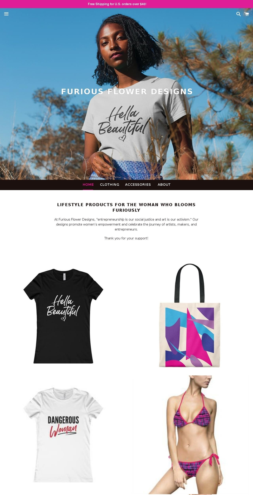furiousflower.com — Shopify storefront screenshot