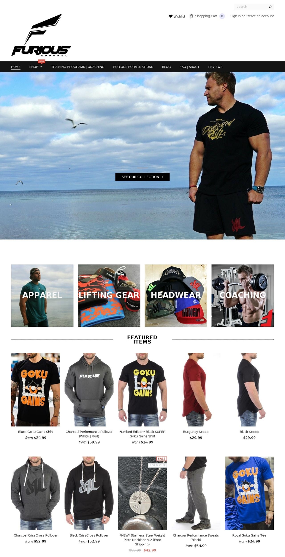 furiouspete.com shopify website screenshot