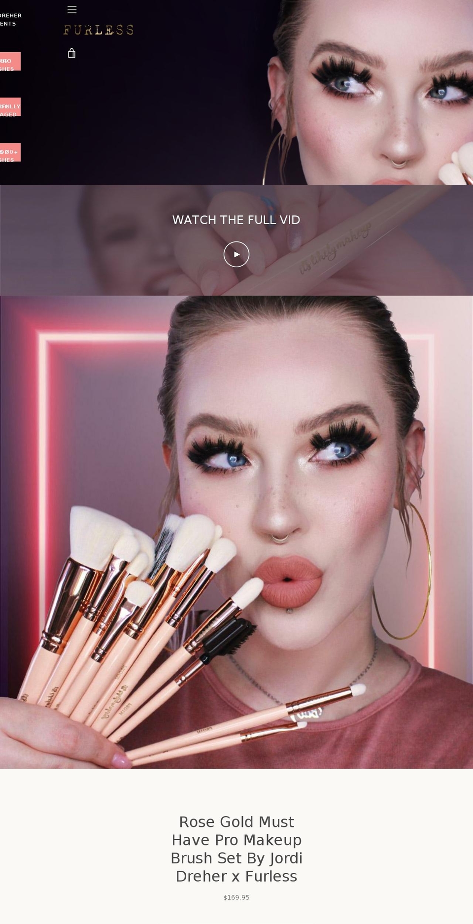 furlessfusion.com — Shopify storefront screenshot