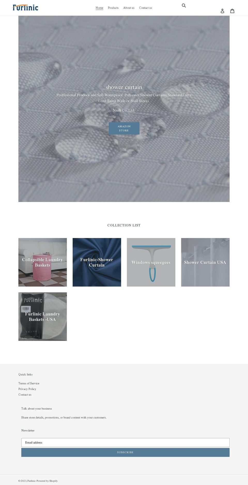 furlinic.cn shopify website screenshot