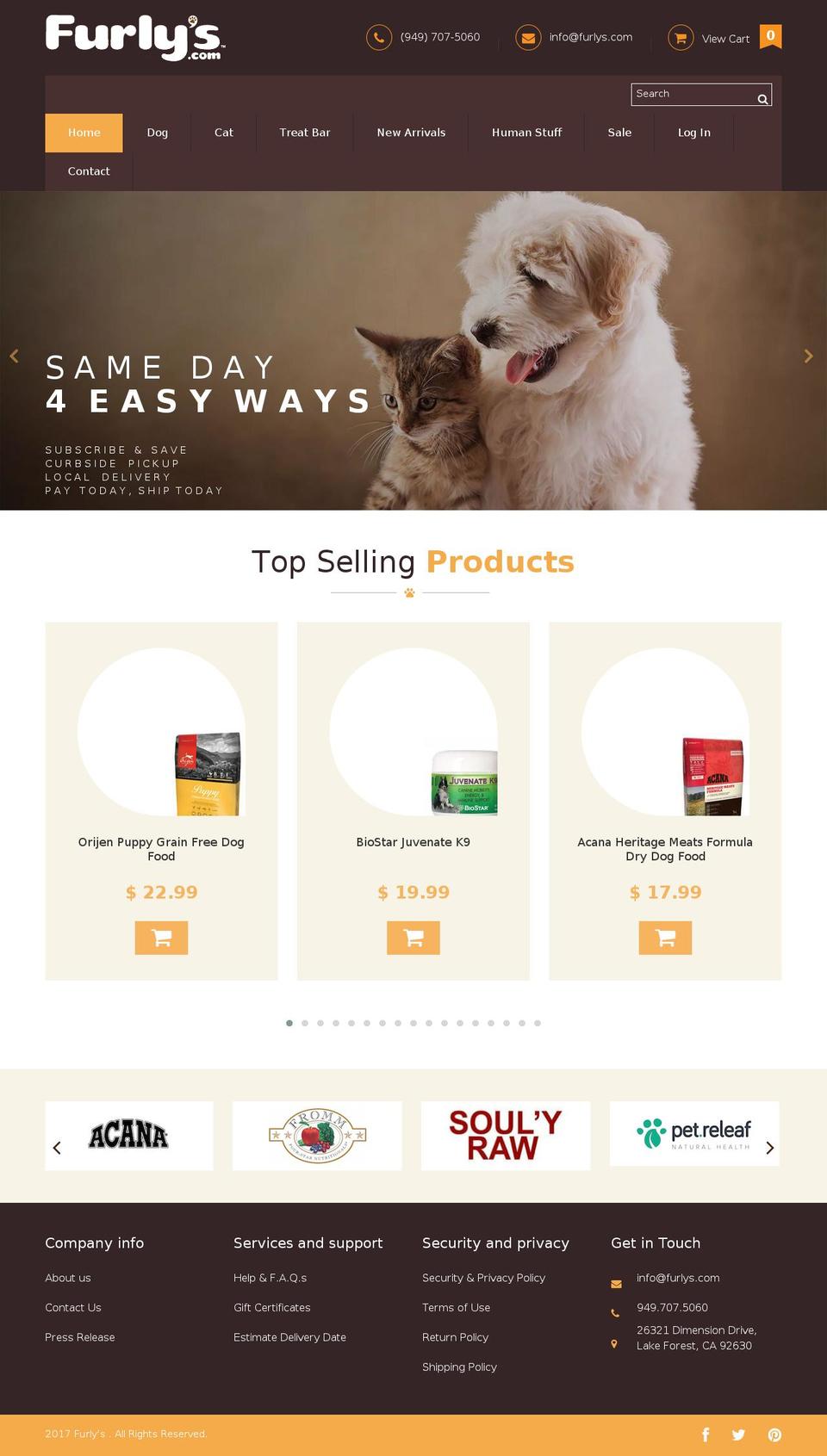 Copy of Furlys store By A Shopify theme site example furlys.net