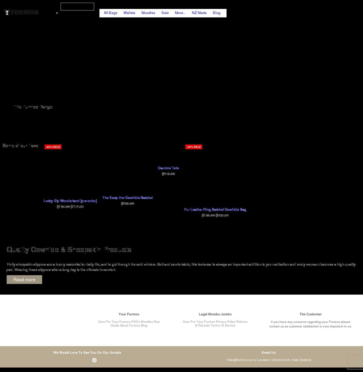 furmoo.com shopify website screenshot