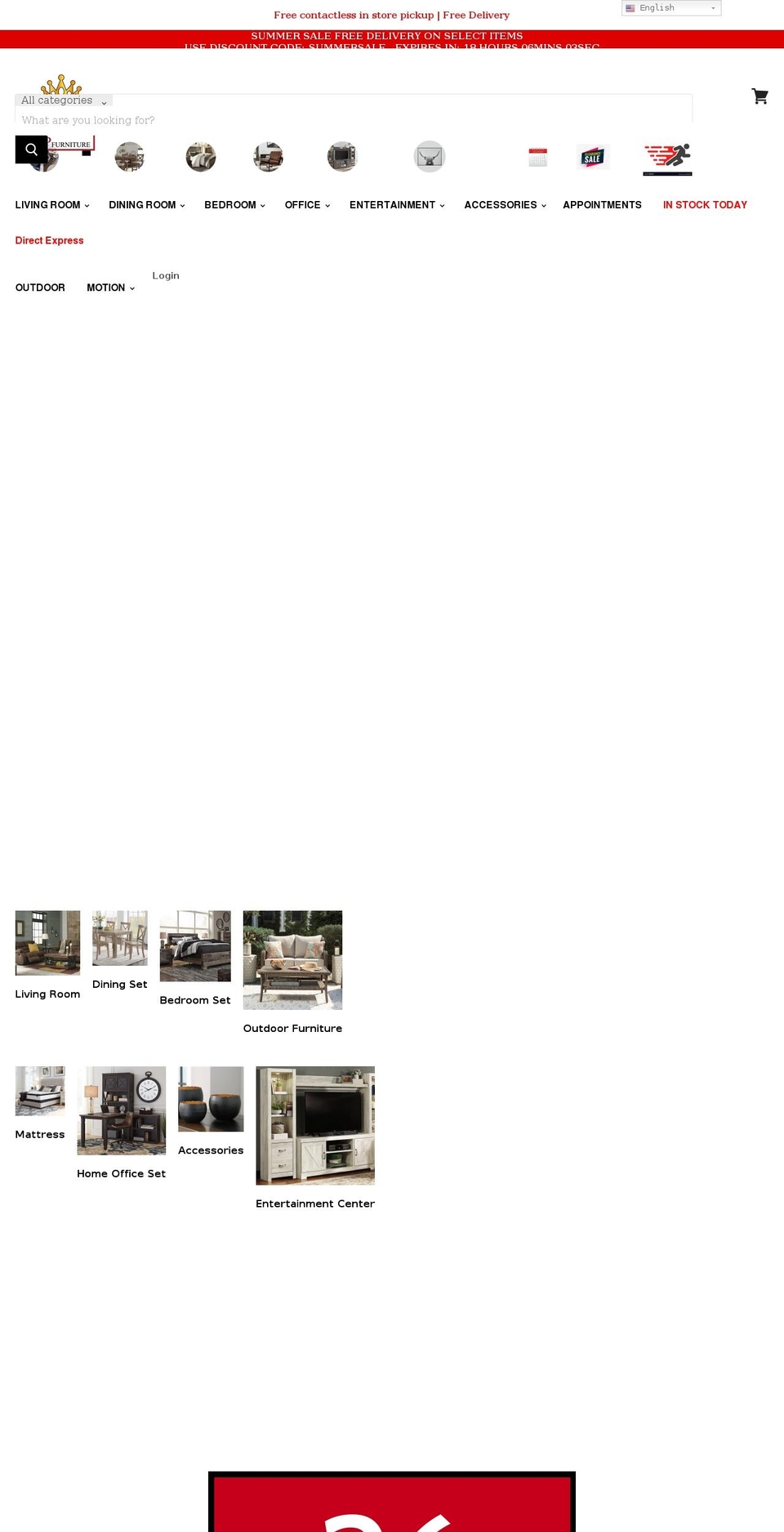 furnitureap.com shopify website screenshot