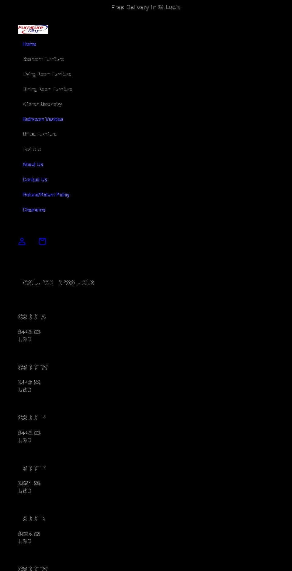 furniturecityltd.net shopify website screenshot