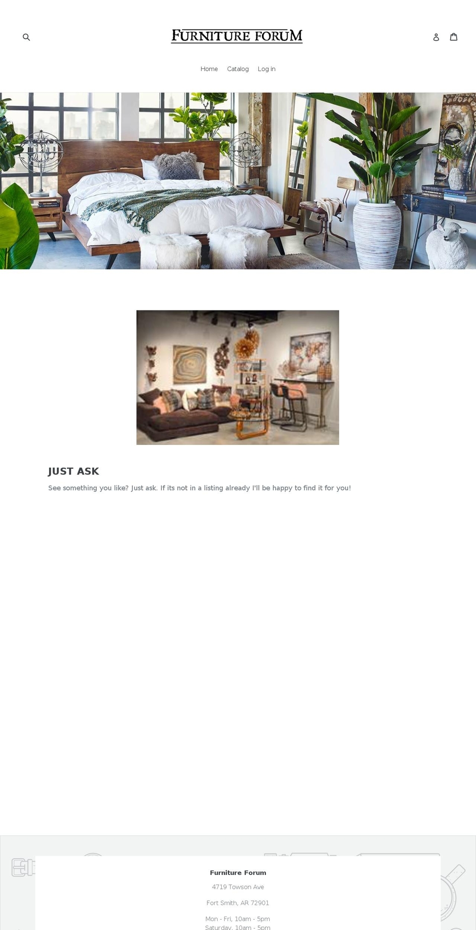 furnitureforumdesign.com — Shopify storefront screenshot
