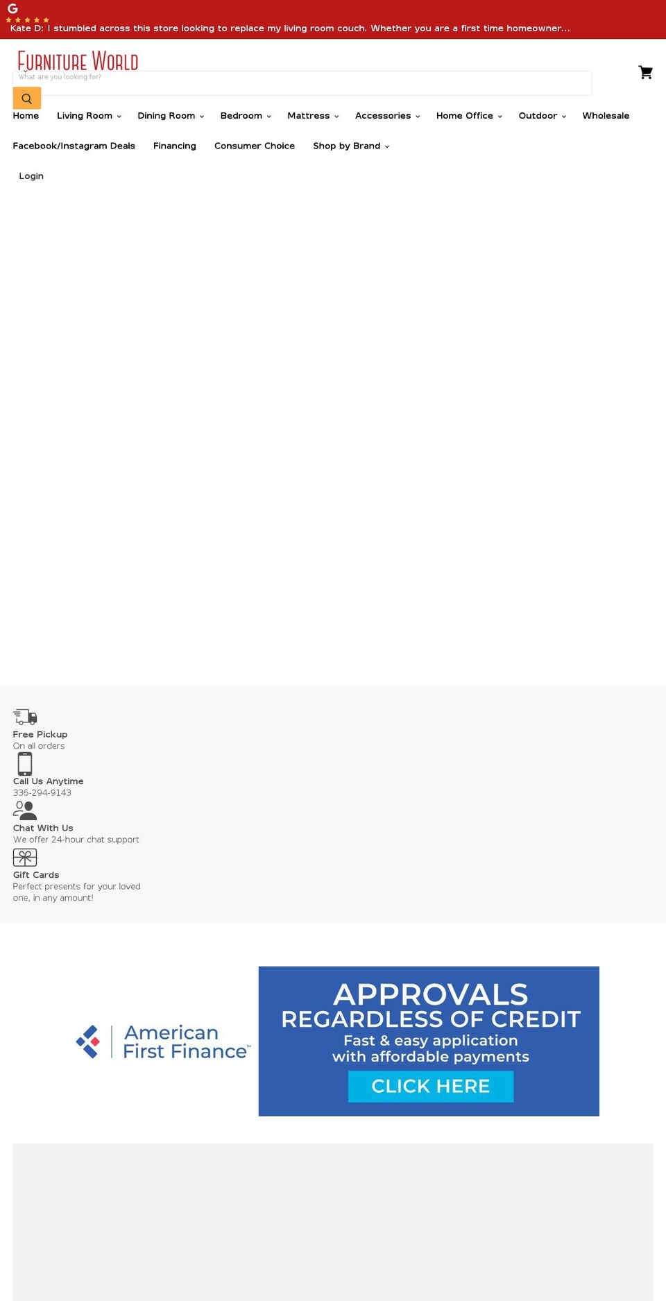 furnituregso.com shopify website screenshot