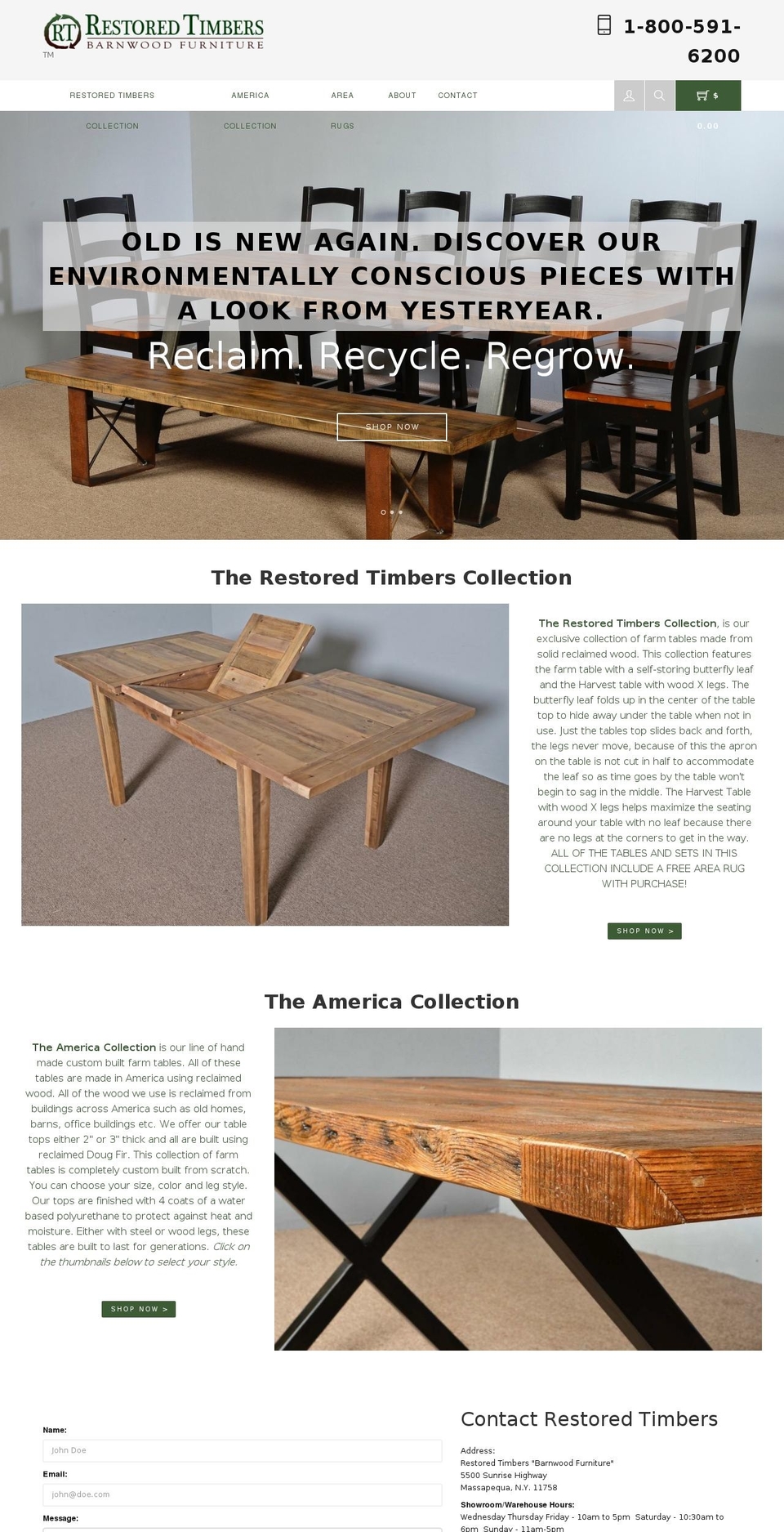 Minion Shopify theme site example furniturewithahistory.com